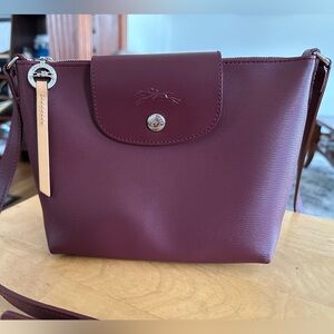 Le Pliage City Coated Canvas Crossbody